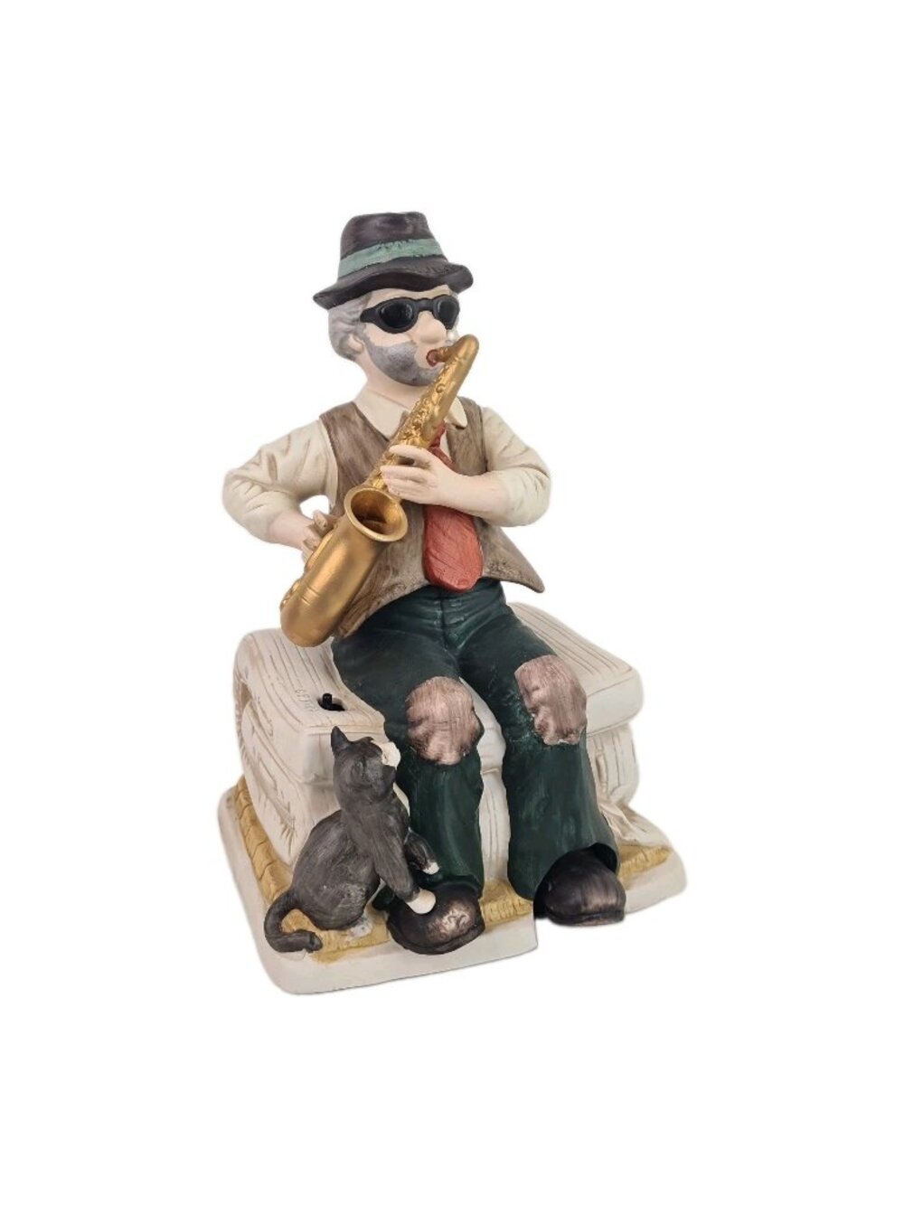 Melody in Motion Waco Willie Playing The Saxophone Mechanism Vintage W16